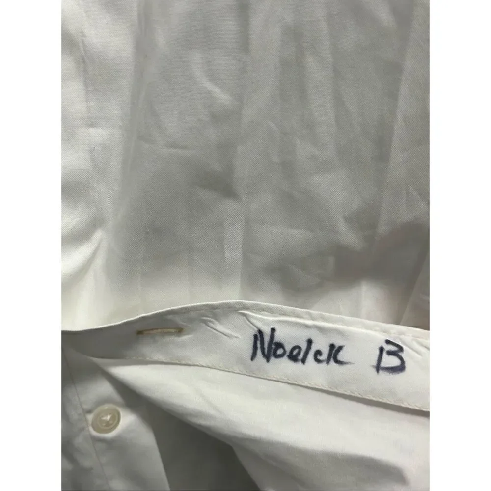 Carbon 2 Cobalt Large (L) White Button Down